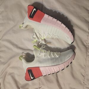 Nike Women's Sneakers - White, Pink, Red, Black